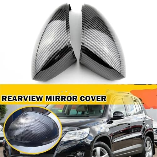 Coque rétroviseur Tiguan carbone remplacement boîtier Sharan