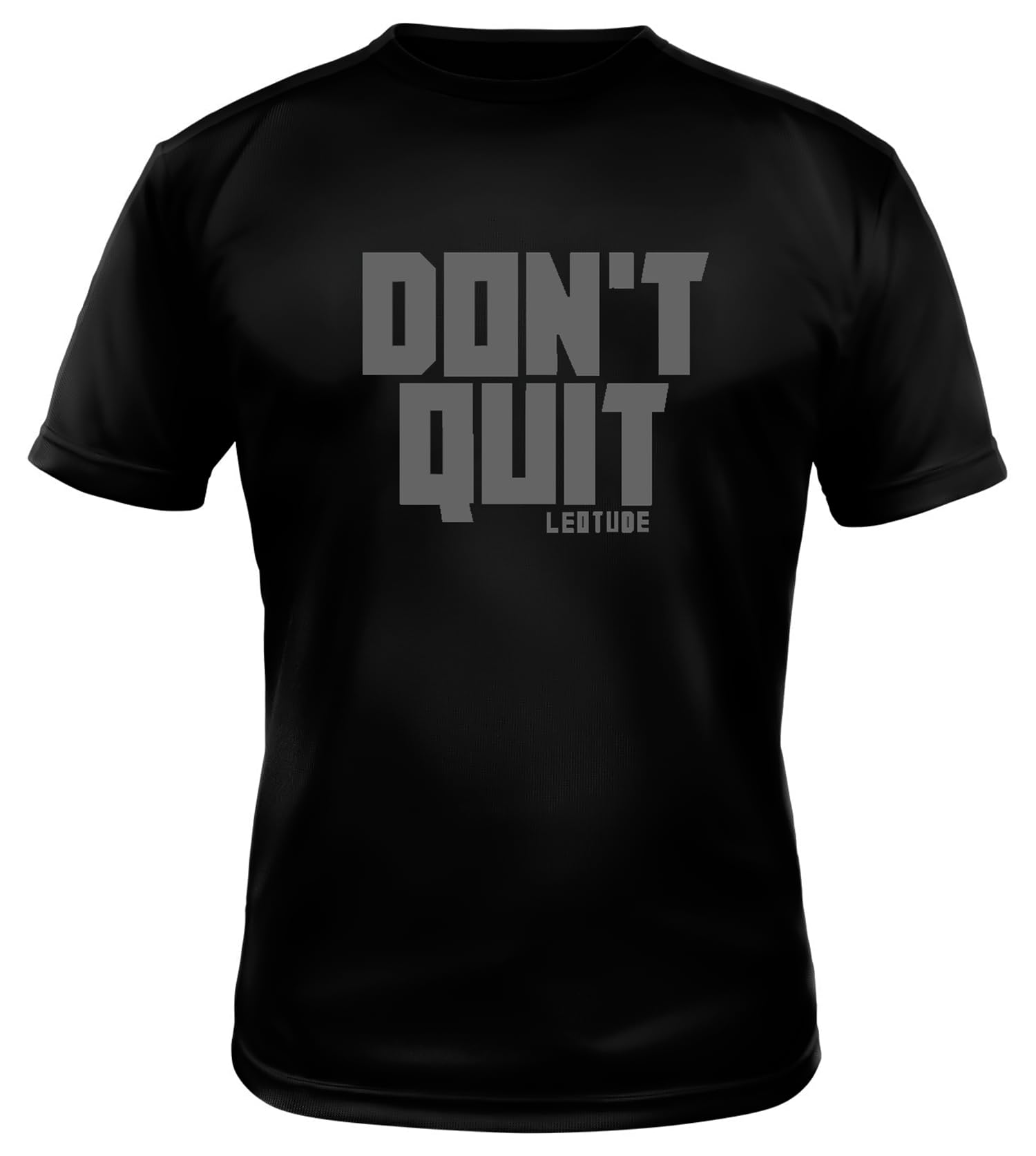 LEOTUDERegular Fit Half Sleeve Round Neck Cottonblend Tshirt for Men's (Color Red)