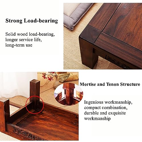 Table tatami pour ordinateur portable portable et travail au sol