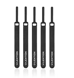 Cable Management Straps, 5 Pack Reusable Hook and Loop Cable Organizer for Wires & Cords (83mm x 10mm)