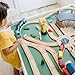 Melissa & Doug Wooden Railway Set, 130 Pieces