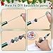 Zifengcer 192Pieces DIY Beaded Pens Kit - Beads beadable Supplies Bulk Diamond Art Pen,Beads for pens Making kit