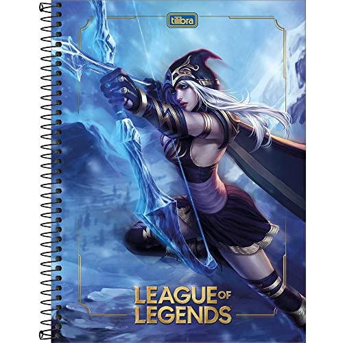 CADERNO 080 CD TILIBRA LEAGUE OF LEGENDS