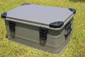 ★CHANODUG OUTDOOR★スタッキングアルミコンテナボックス★50L★ Amazon.co.jp: CHANODUG OUTDOOR 新色 マットグレー スタッキング