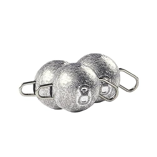 KXJSYL Tool Sinker Fishing Jig Head Bullet Weights Soft Lure Group 2g4g6g8g10g12g14g16g18gHook Aggravated(10PC 10g)