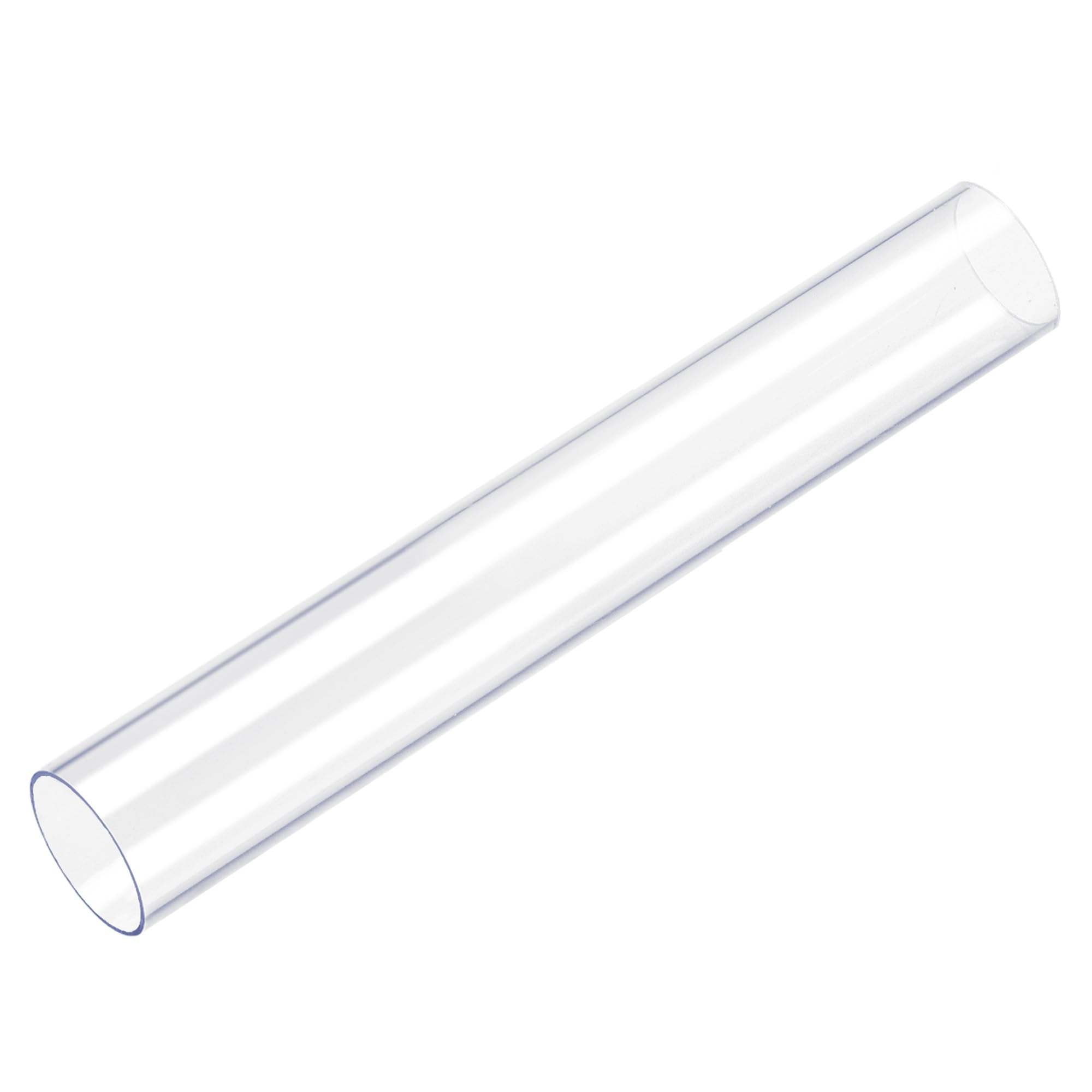 uxcell Rigid Round Clear Tubing 41.6mm(1.63'') ID x 43mm(1.7'') OD x 1Ft Length Plastic Tube