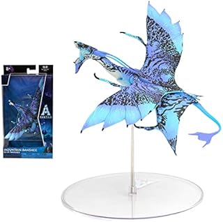 McFarlane Toys - Disney Avatar  World of Pandora Mountain Banshee Avatar Movie Action Figure  Disney Toys  Blue and Purple  collectible Figure  Ages 8+