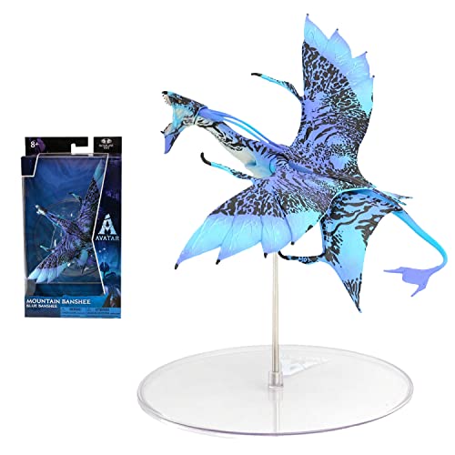 Mcfarlane - Avatar - World Of Pandora Mountain Banshee - A1 Blue Banshee #TOP14