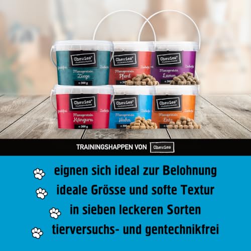 Chewies Trainings-Happen Huhn 300g (8er Pack) – Ansicht 3