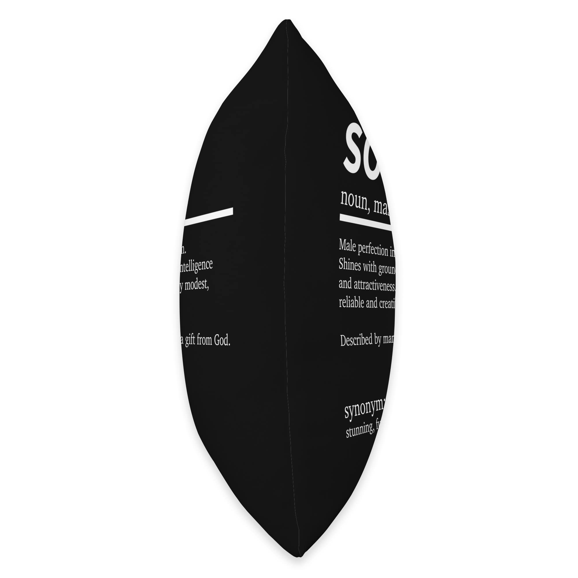 Amazon.com: Funny First Name Sayings Gift For Solan Definition Saying First Name  Solan - Almohada (18 x 18 pulgadas), multicolor : Hogar y Cocina