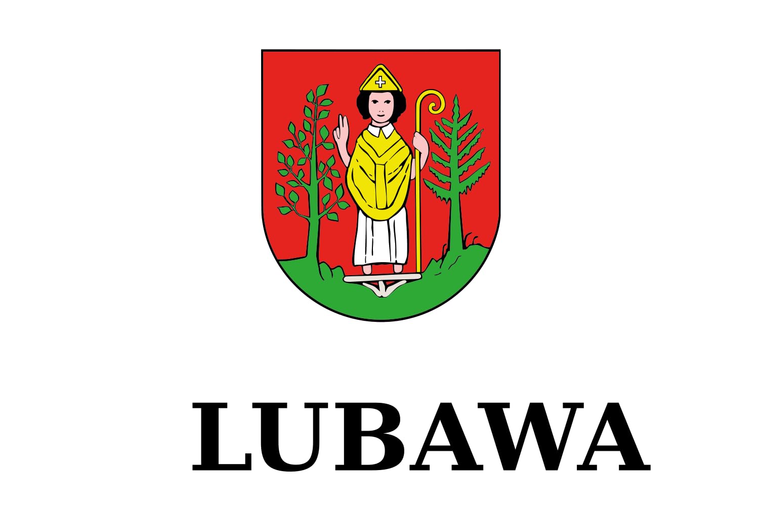 Drapeau Lubawa anti-déchirure pour résoudre l'usure des couleurs