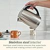 Cuisinart PerfecTemp 1.7-Liter Electric Kettle, Cordless Electric Tea Kettle, 1500W for Fast Heat-Up, 6 Preset Temperatures, 30-Minute Keep Warm, Stay Cool Nonslip Handle, CPK-17P1 #2