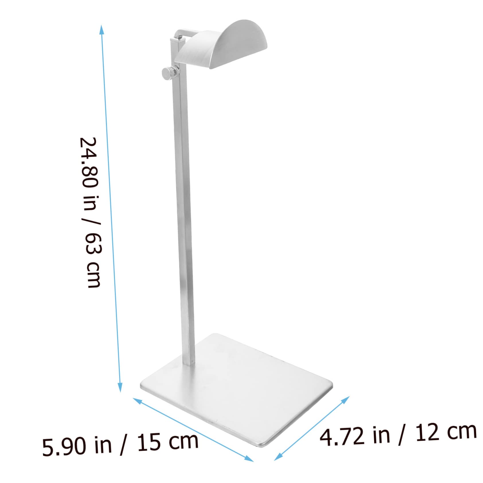 ERINGOGO Adjustable Handbag Stand Stainless Steel Display Rack Freestanding Holder for Purse Display
