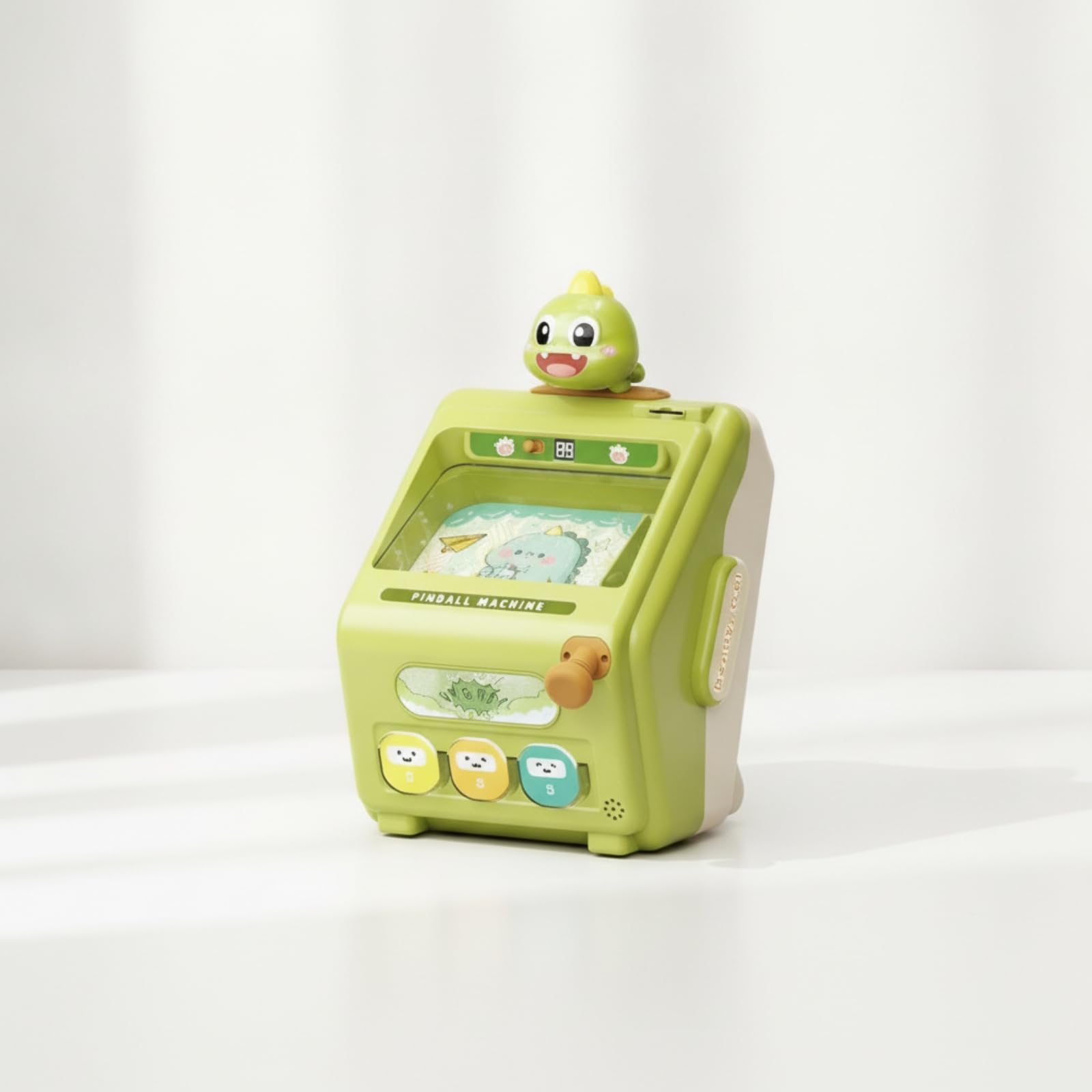 Jeu d'Adresse pour Enfants avec Machine à Billes Table à Commans Avant et Afficheur Numérique pour Divertissement Éducatif Adapté aux Activités Groupe en Intérieur, Machine À Billes Lapin