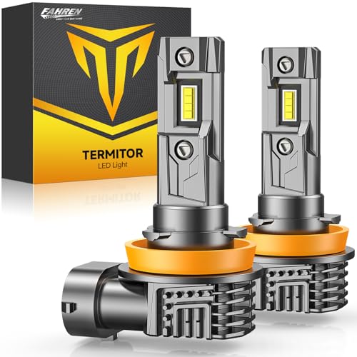 FAHREN H11/H8/H16 LED Fog Light Bulbs,16000LM 800% Brightness Upgraded 6500K...