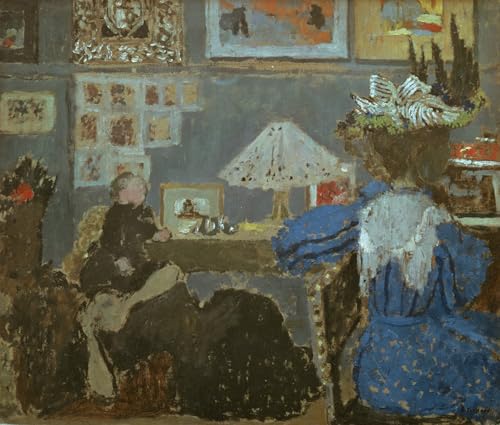 Impression sur toile La Femme de Vuillard affiche d'art aux finitions premium pour séjour