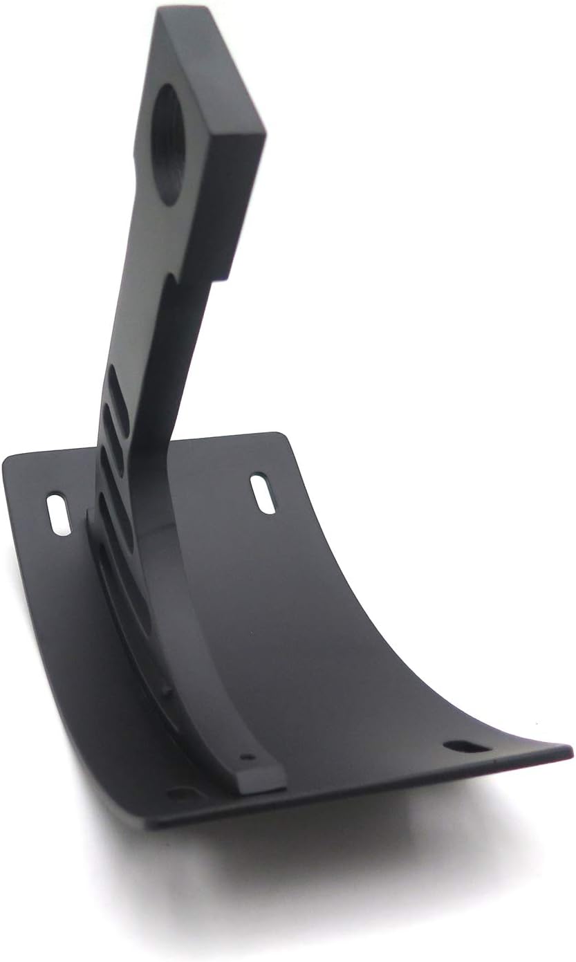 SMT-Black Side Tag Bracket Compatible With ZXR6 ZX6R/636 ZX7 ZX9 Swingarm Mount License Plate [B00V2ZP412]