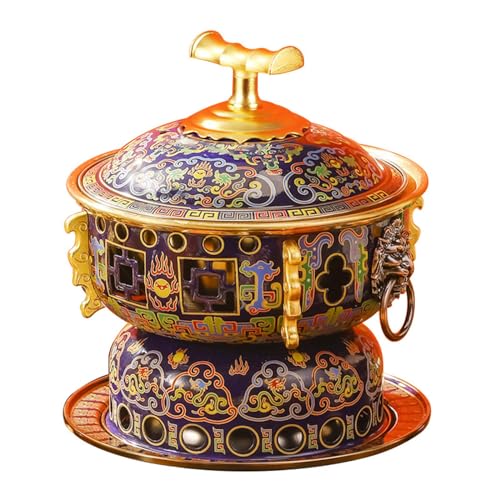 Olla pequeña de cobre tradicional china para una persona miniatura 1