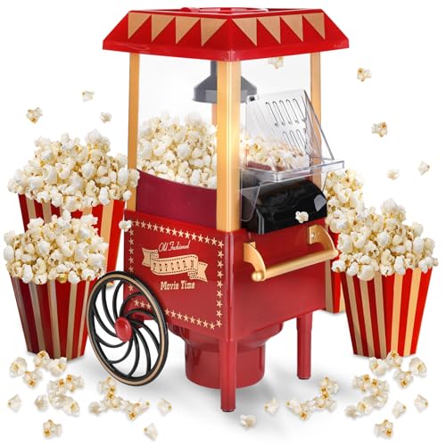 NK Palomitero Retro, Máquina de Palomitas de Maíz Eléctrica