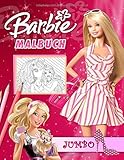 Barbie Malbuch: Barbie Riesen Malbuch Für Mädchen 4-8 Mit Supersüßen Bildern