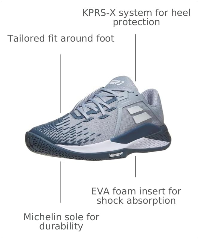 Image of Babolat Men's Propulse Fury All Court Tennis Shoes
