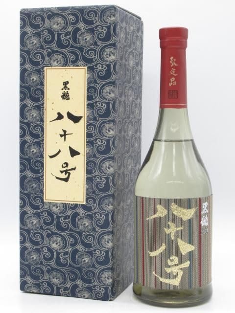 Amazon.co.jp: 黒龍酒造 黒龍 八十八号 2024 大吟醸 2025年11月製造