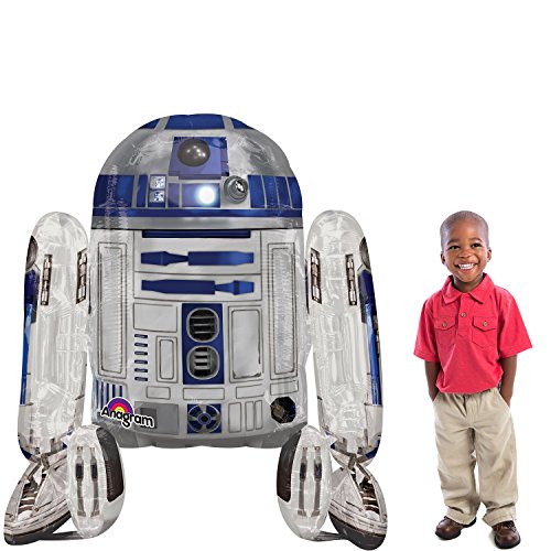 Anagram International Star Wars R2D2 Air Walker, Multi-Color Anagram International Star Wars R2D2 Air Walker, Multi-Color