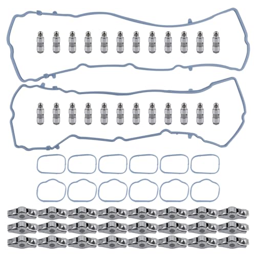 Image of MUCO Rocker Arm Lifter Kit 5184296AH 5184332AA for Ram 1500 Challenger Charger Journey Avenger Grand Cherokee Wrangler 2011-2021 24Pcs 3.6 Pentastar
