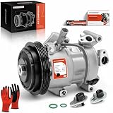A-Premium Air Conditioner AC Compressor with Clutch Compatible with Toyota Yaris 1.5L 2012-2018