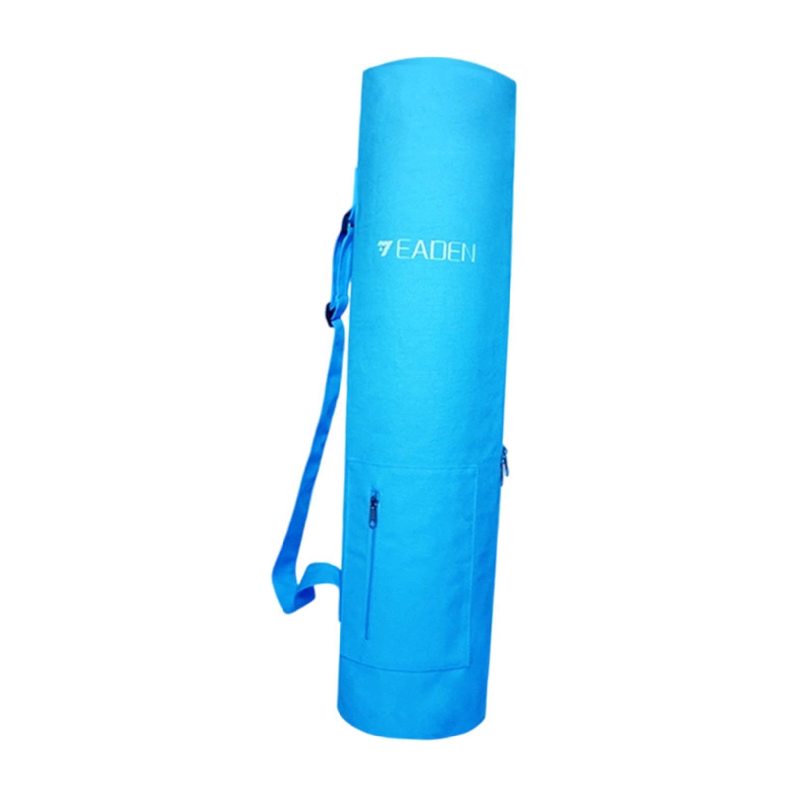 Yoga Mat Bag Gym Bag Adjustable Strap Carrying Bag for Training Office Beach Blue S|Sporting Goods|Fitness, Running & Yoga|Yoga & Pilates|Mat Carriers & Bags-image-25