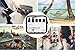 GLOBEGEAR TSA Approved Travel Bottles Leak Proof & Travel Size Containers for Toiletries Travel Kit with TSA Liquids Travel Bag (model GG2)