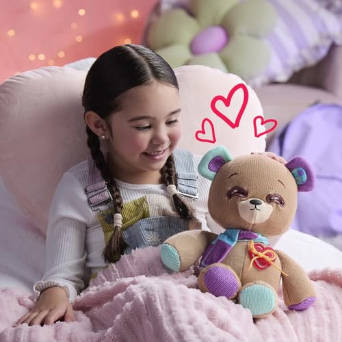 Thready Bear 23008 Interactive 14 Inch Plush Teddy Bear. Make A Wish & Bear Comes To Life. Magical Expressive Button Eyes thumb #1
