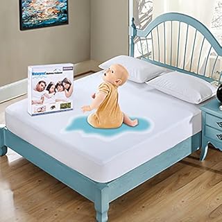 Mattress Protector Full Size Waterproof Mattress Cover Soft Breathable Noiseless Full Mattress Protector Bed Cover Deep Pocket for 6-15