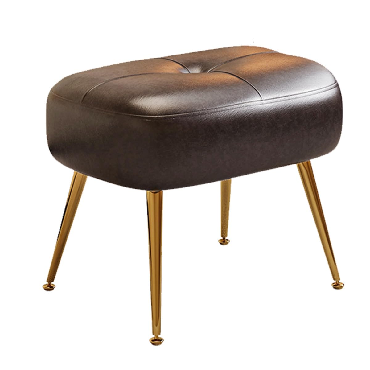 Banco moderno para zapatos de 60 cm con asiento de cuero para calzarse cómodamente en el pasillo