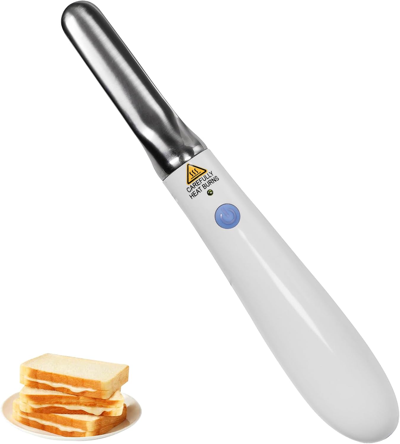 Glonsu Heating Butter Knife,Stainless Steel Butter Spreader