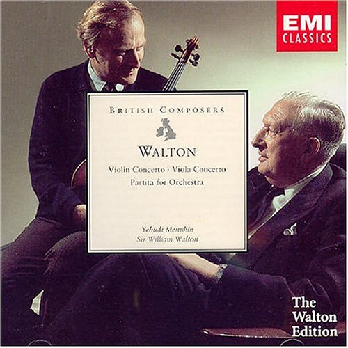 Violin & Viola Concertos/Partita Yehudi Menuhin, William Walton, Philharmonia Orchestra