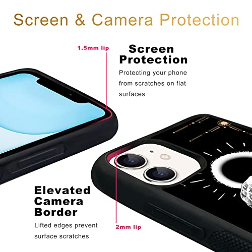 Traday Cool Tarot Phone Case For Iphone 11 Skull Case Tarot Card Designed #TOP3