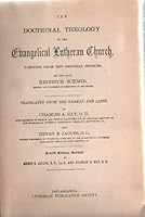 the doctrinal theology of the evangelical lutheran church B001VDSGBU Book Cover