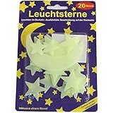 VIELSEITIG - Nutze den Mond und die Sterne als Orientierungshilfe für die Nacht. Einmal durch Tageslicht aufgeladen erhellt dieses Wandtattoo jedes Zimmer in einem Zauberglanz. Auf Lichtschaltern oder Türrahmen können sie einfach als Wegweiser im Dunkeln genutzt werden.