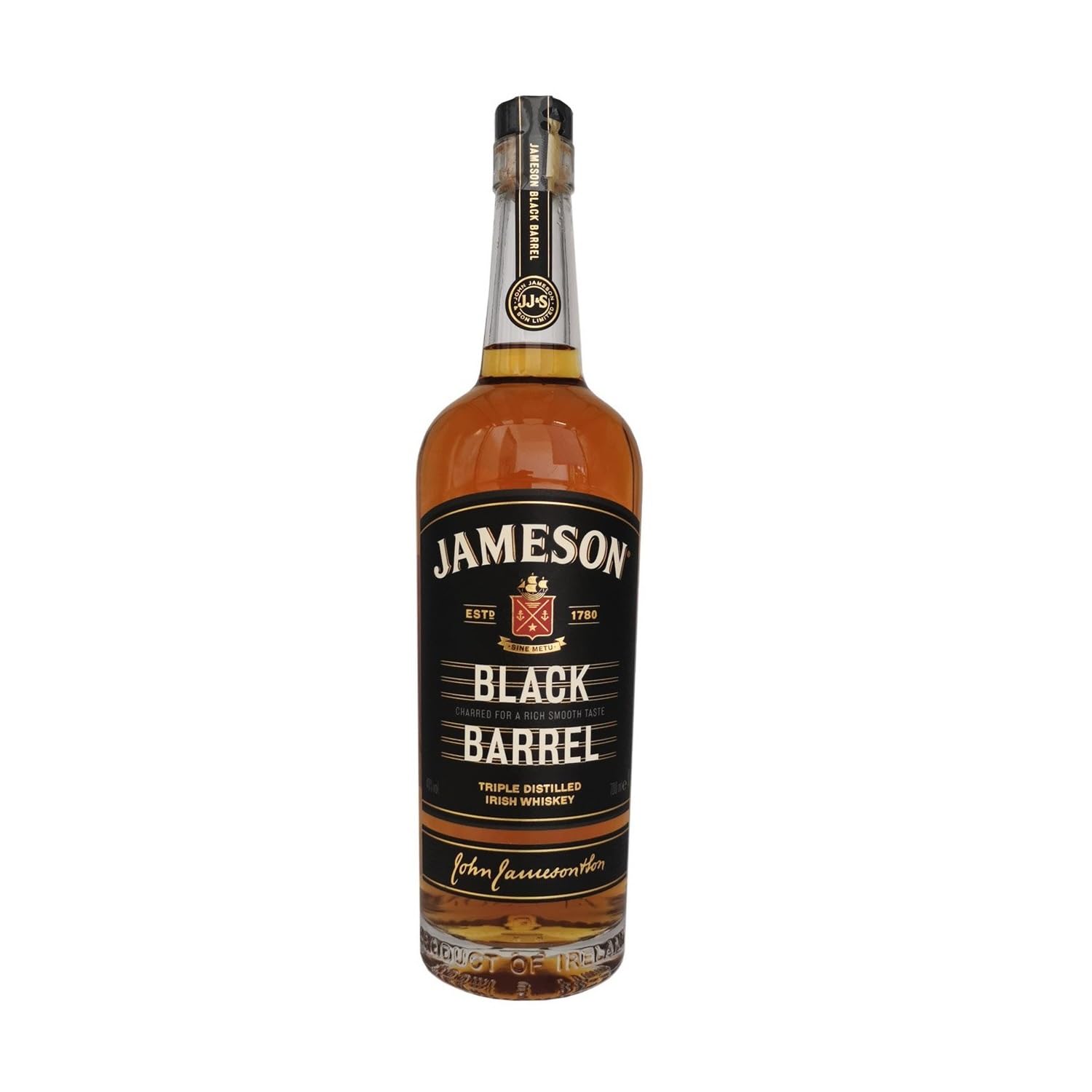 JamesonBlack Barrel Blended Irish Whiskey with Gift Box, 700ml