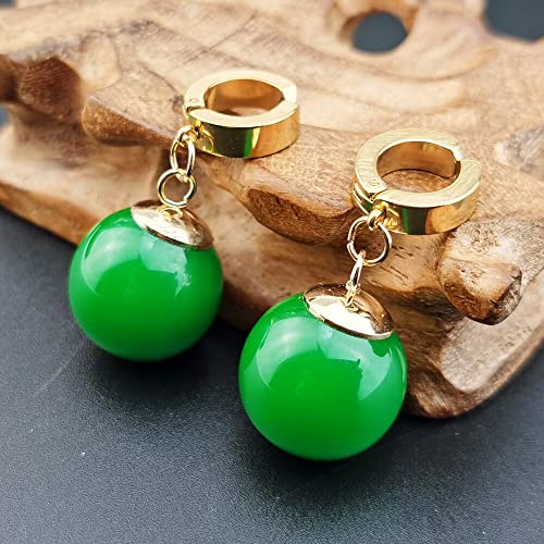 MOBEBI Pendientes, Pendientes de Tuerca, Pendientes de Moda Takerlama Super Vegetto Potara Pendientes Black Son Goku Zamasu Pendientes for Mujeres Hombres joyería Regalos