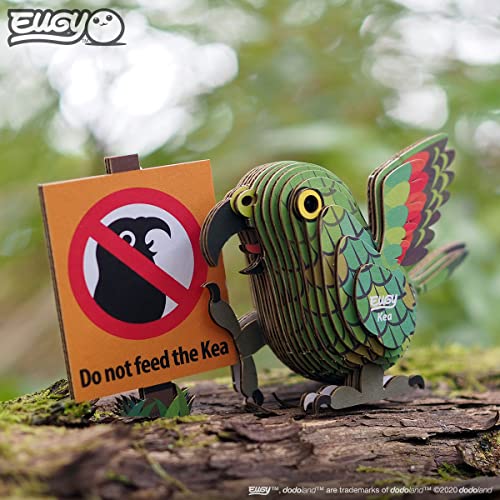 Eugy Kea 3D Puzzle, 23 Piece Eco-Friendly Educational Learning Puzzles For Kids 6+ #TOP5