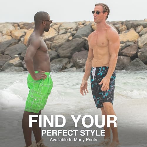 Image of Kanu Surf Men's Flex Plaid Swimtrunk