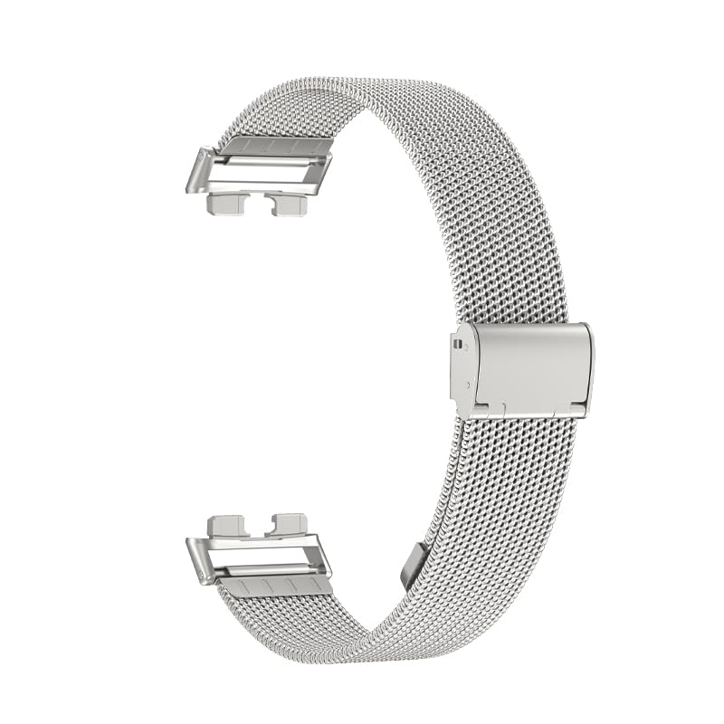 Correa metálica de malla ajustable para Huawei Band 8 miniatura 7