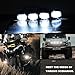 JALN7 LED Light Pods Spotlights Off road MOTO 80W lamp Headlight Flash with 9FT Harness Switch for Motorcycle Truck Car SUV ATV 16000LM 24V 12V (WHITE+WHITE 4PCS)
