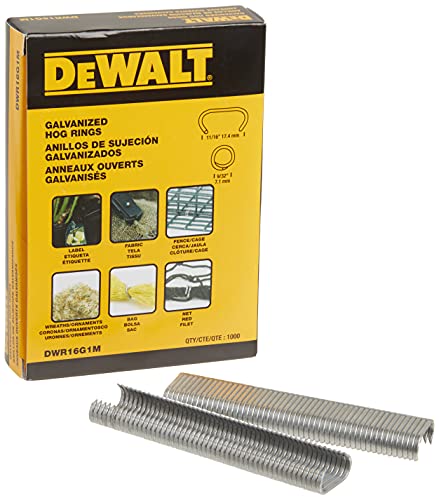 Dewalt P7DW Hog Ring Pliers Kit, Includes Pliers And 1000 Ring Pack thumb #3
