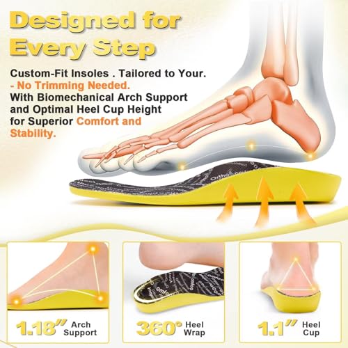 Plantillas Ortopédicas para Niños OrthoComfoot Kids Talla 11 miniatura 3