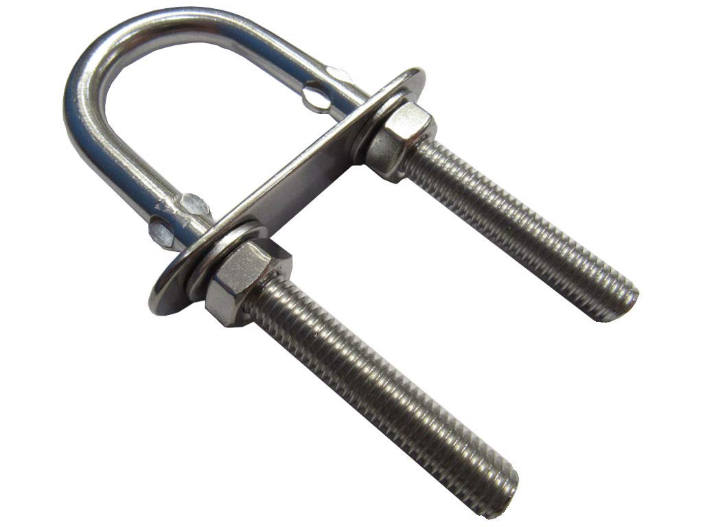 Secure Fix Direct 8Mm X 80Mm Stainless Steel U Bolt