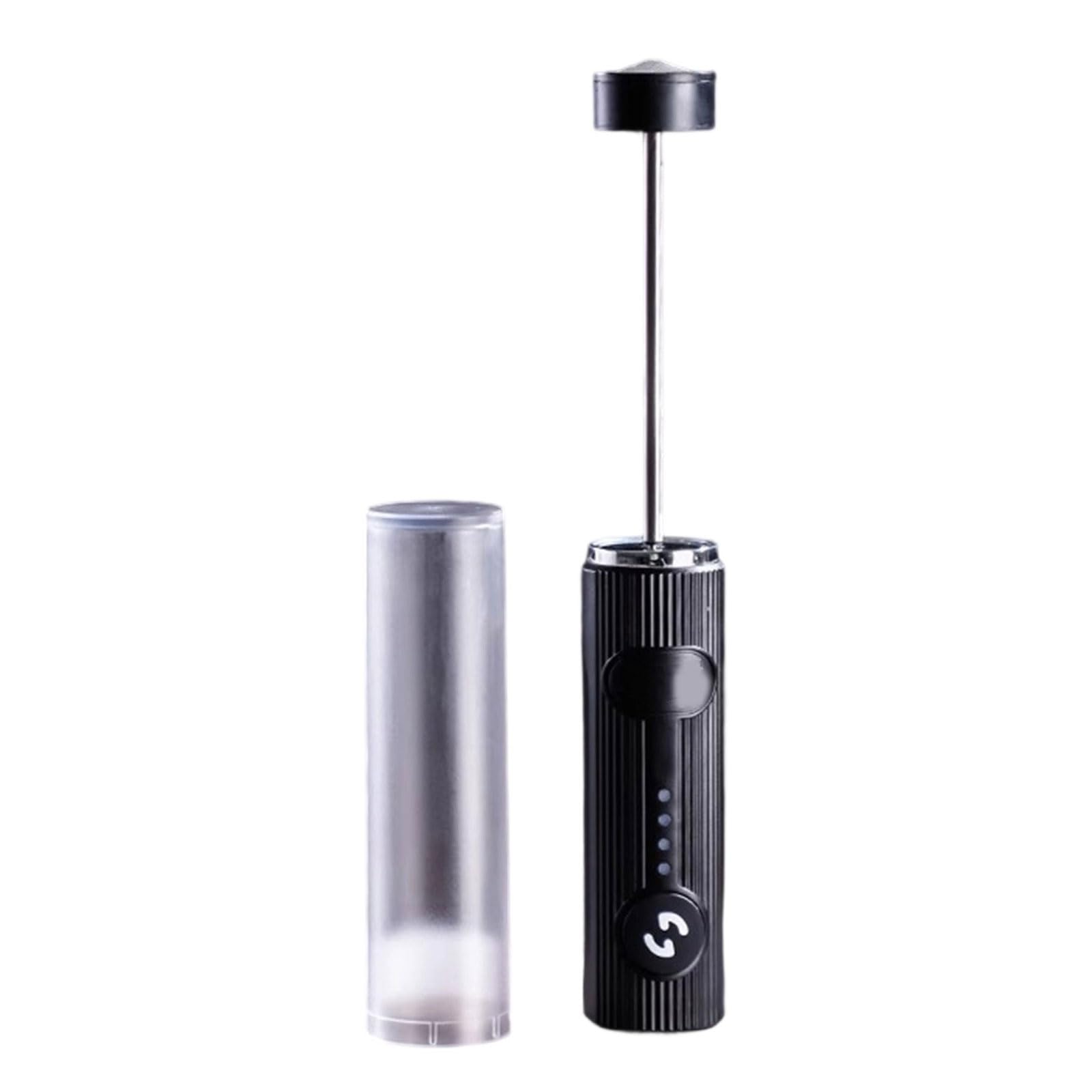 Espumador eléctrico de leche de mano para lattes, postres, batidos de proteínas y recetas de horneado, batidor de cocina recargable para hornear
