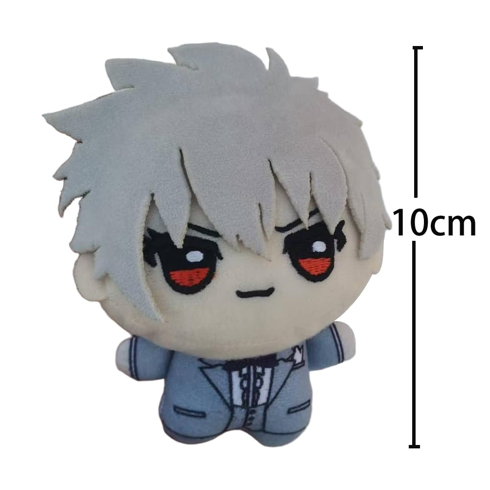 Zhongkaihua Ayanami Rei Plüschfigur-Kissenanhänger, 10 cm, Ayanami-Rei-Spiel, PP-Baumwolle, weich, gefüllt, pelzig, Autotasche, Zuhause, Sofa, Dekoration für Fans